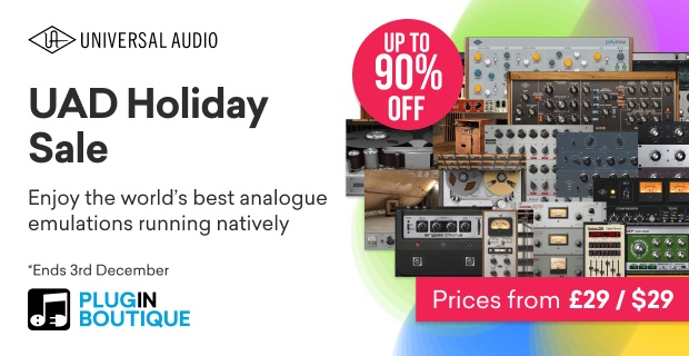 Universal Audio UAD Holiday Sale