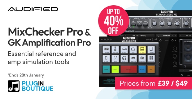 Audified MixChecker Pro & GK Amplification 3 Pro Sale