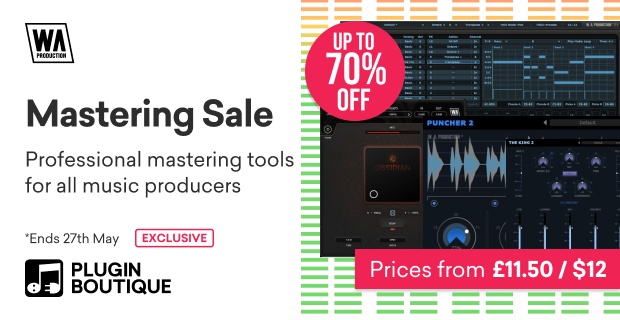 W.A. Production Mastering Sale (Exclusive)