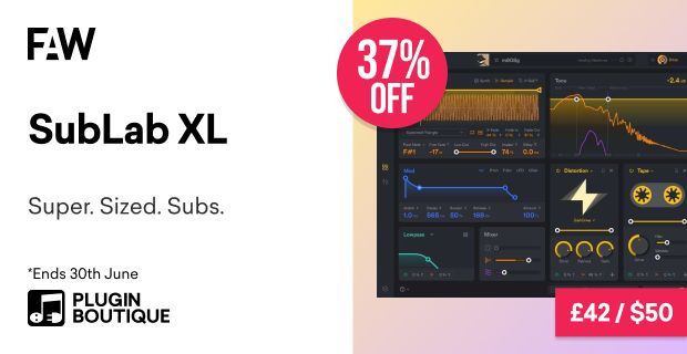 Future Audio Workshop SubLab XL Sale