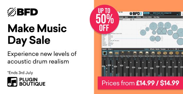 BFD Make Music Day Sale