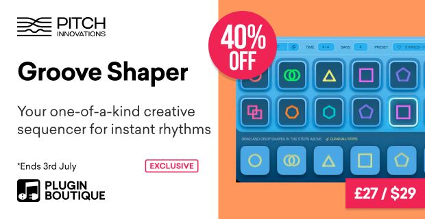 Pitch Innovations Groove Shaper Make Music Day Sale (Exclusive)