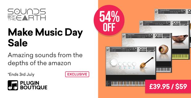 Sounds Of The Earth Make Music Day Sale (Exclusive)