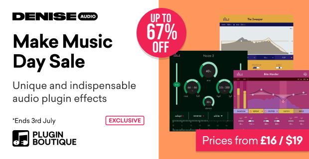 Denise Audio Make Music Day Sale (Exclusive)