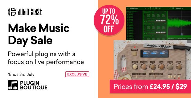 Audio Blast Make Music Day Sale (Exclusive)