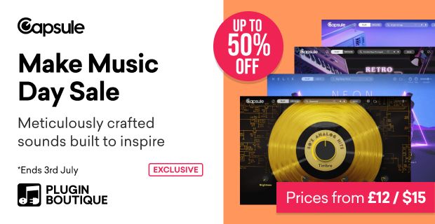 Capsule Audio Make Music Day Sale (Exclusive)