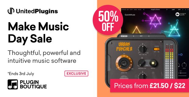 United Plugins Make Music Day Sale (Exclusive)