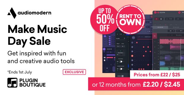 Audiomodern Make Music Day Sale (Exclusive)
