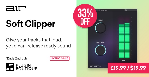 AIR Music Technology Soft Clipper Intro Sale