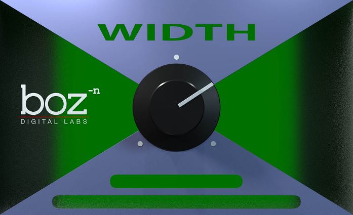 Width Knob User Interface