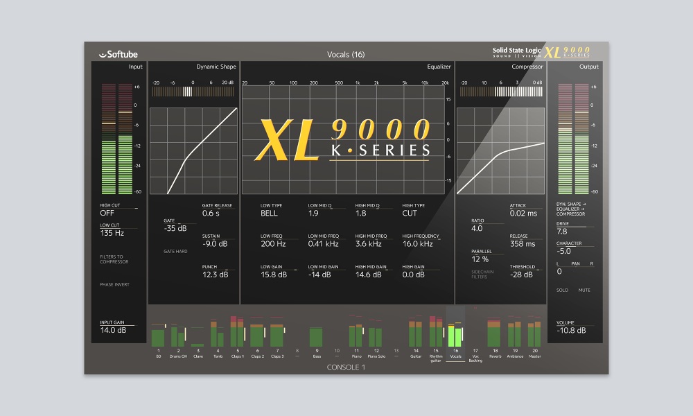 Solid State Logic Xl 9000 K Series For Console 1 Solid State Logic Xl