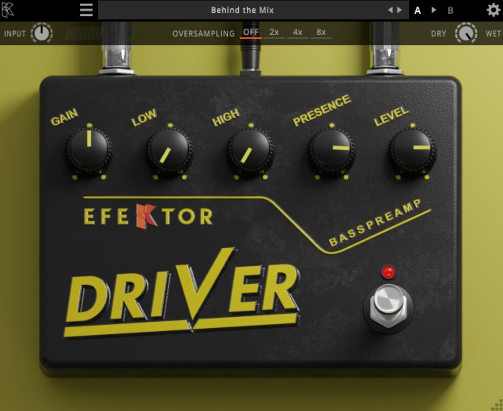 Kuassa EFEKTOR BASS DRIVER