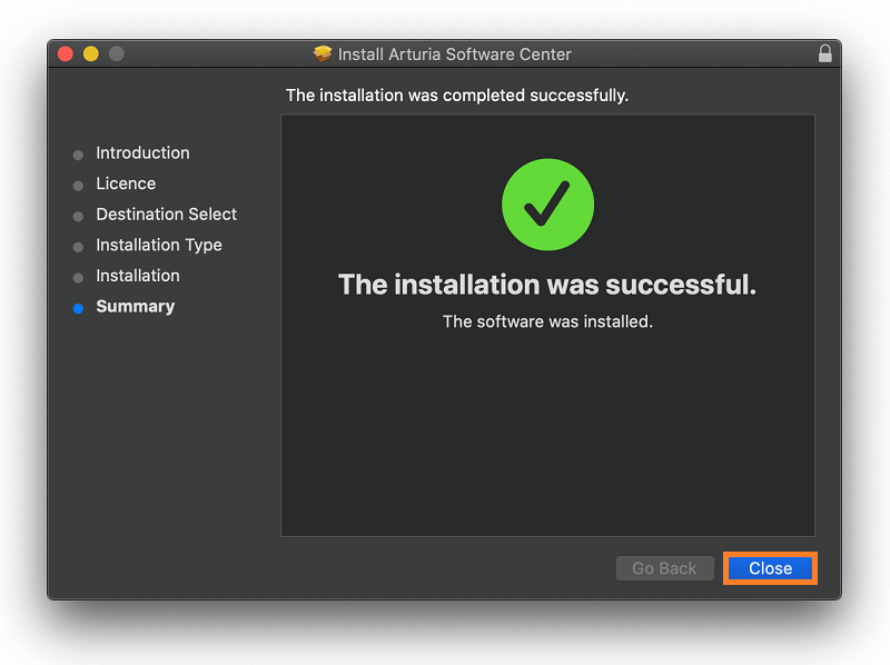 arturia software center download mac