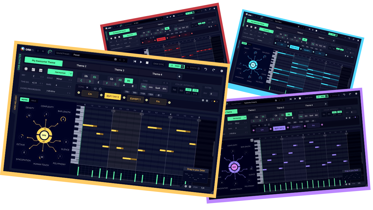 Orb Composer s. Lovend VST. Плагин таблетки. Cymatics VST collection 05.2021 REPACK by Flare.