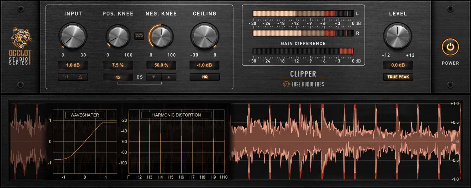 Buy OCELOT Clipper | Limiter | Plugin Boutique