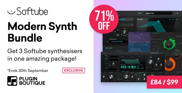 Softube Modern Synth Bundle Synth Month Sale (Exclusive)